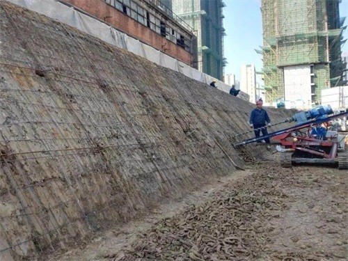 博白建筑边坡支护